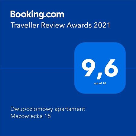 Dwupoziomowy Apartament Mazowiecka 18 Apartman Bydgoszcz Kültér fotó
