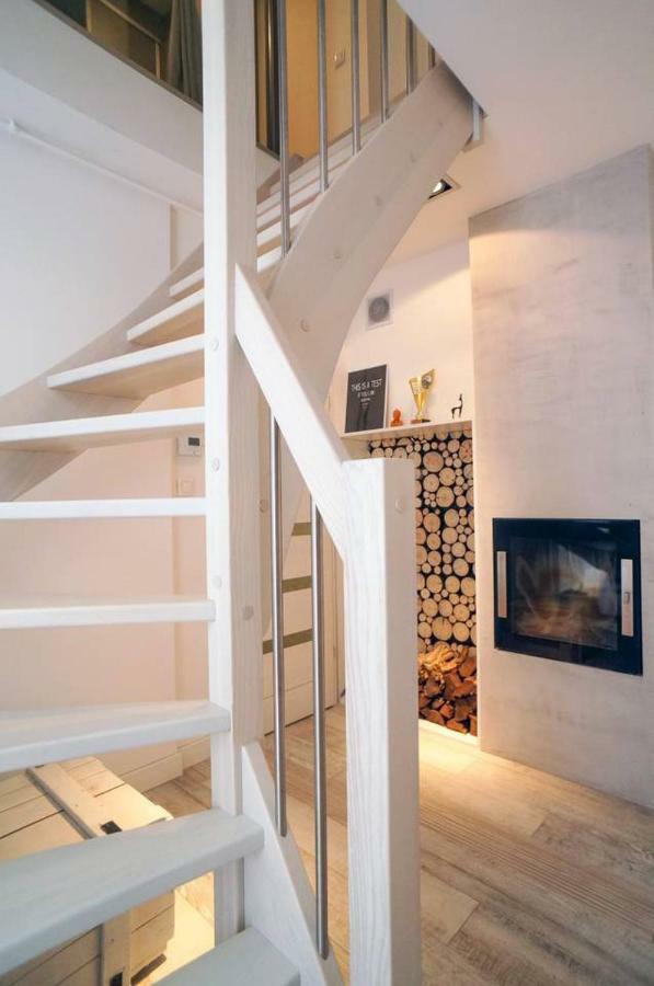 Dwupoziomowy Apartament Mazowiecka 18 Apartman Bydgoszcz Kültér fotó